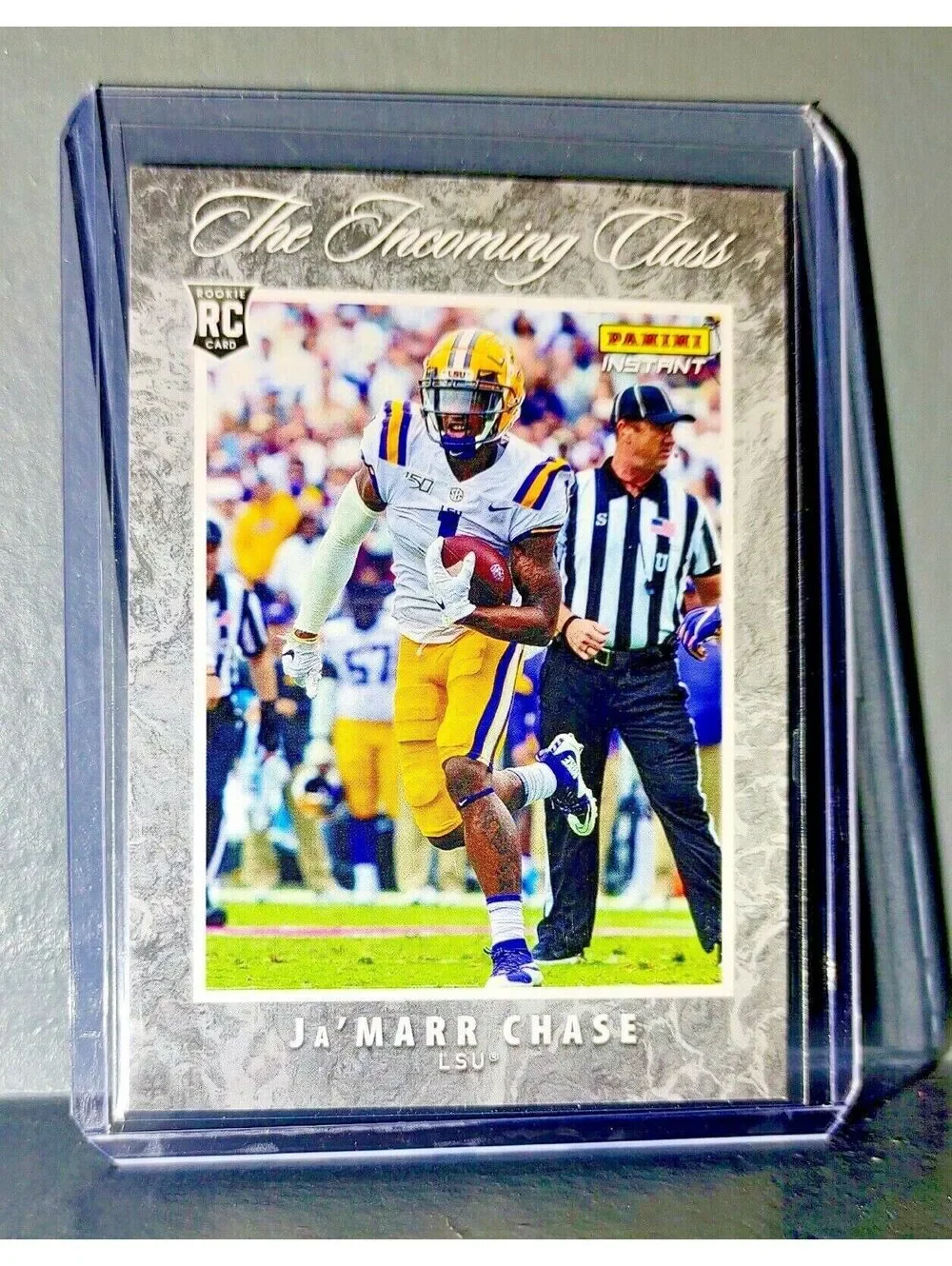 Ja'Marr Chase 2021 Panini NFL The Incoming Class Rookie Football Card 1/2596